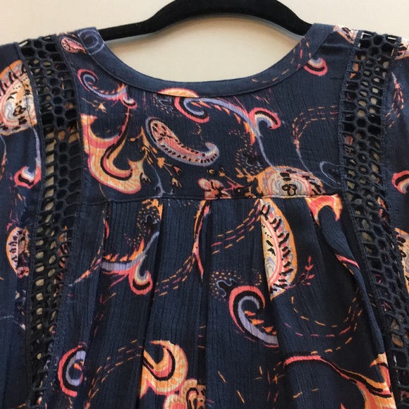 š¼HOST PICKš¼Free People Just The Two of Us Paisley Tunic/Dress - Picture 11 of 13